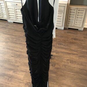 BLACK DRESS LAUNDRI BY SHELLI SEGAL SIZE 6